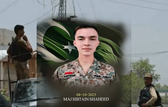 maj sibtain
